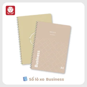 Sổ Lò Xo A5-100 Trang Business Cao Cấp 6 Sổ lò xo A5-100 trang