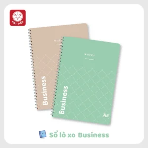 Sổ Lò Xo A5-100 Trang Business Cao Cấp 9 Sổ lò xo A5-100 trang