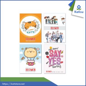 Sổ Lò Xo Home A4-200 Trang Cao Cấp 14 Sổ Lò Xo Home A4-200 Trang Cao Cấp