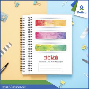 Sổ Lò Xo Home A5-200 Trang Cao Cấp