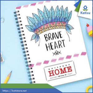 Sổ Lò Xo Home B5-200 Trang Cao Cấp