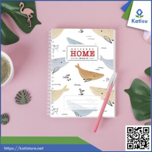 Sổ Lò Xo Home B5-200 Trang Cao Cấp
