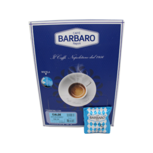 Cà phê Decaf Barbaro Napoli viên nén thùng gói xanh
