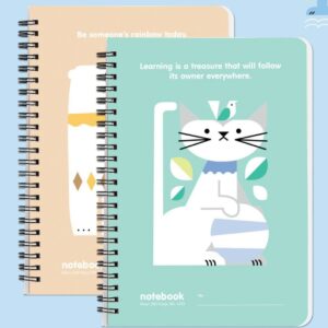 Sổ lò xo bìa bồi A6 Mono - 200 trang (LỐC 5 CUỐN) 7 Sổ lò xo bìa bồi A6 Mono - 200 trang (LỐC 5 CUỐN)