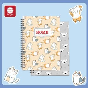 Sổ lò xo bìa bồi Home A4-300tr 11 Sổ lò xo bìa bồi Home A4-300tr