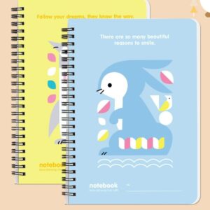 Sổ lò xo bìa bồi A6 Mono - 200 trang (LỐC 5 CUỐN) 9 Sổ lò xo bìa bồi A6 Mono - 200 trang (LỐC 5 CUỐN)