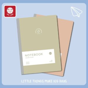 Sổ ghim A4 AN 200 trang kẽ ngang (lốc 5 cuốn)