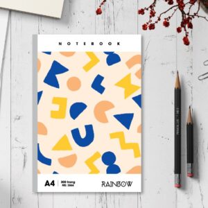 Sổ may gáy bìa bồi cao cấp A4 Rainbow 200 trang (lốc 5 cuốn) 9 Sổ may gáy bìa bồi cao cấp A4 Rainbow 200 trang (lốc 5 cuốn)