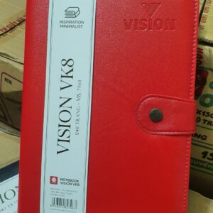 Sổ da khuy bấm Vision 8-240 trang