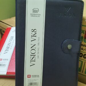 Sổ da khuy bấm Vision 8-240 trang