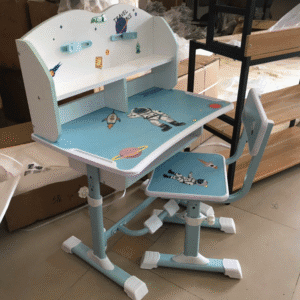 Bộ bàn ghế học sinh KFM-E0525 màu xanh