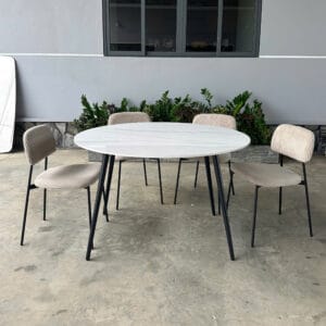 Alternative view of Bàn ăn mặt đá phiến B88