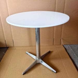 Alternative view of Bàn Cafe mặt đá tròn chân inox KMF-B31H