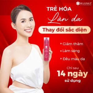 Tinh chất trẻ hoá, siêu sao làm đều màu da Mijunka Waci Youth Essence 50ml
