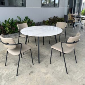 Bàn ăn mặt đá phiến B88