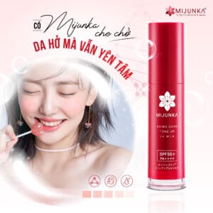 Kem chống nắng Mijunka Aging Care Toneup UV Milk SPF50+/PA++++ 30ml