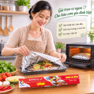 Nhôm Lá Mỏng KINGCO K124 - Giấy Bạc KINGCO K124 9 Nhôm Lá Mỏng KINGCO K124 - Giấy Bạc KINGCO K124