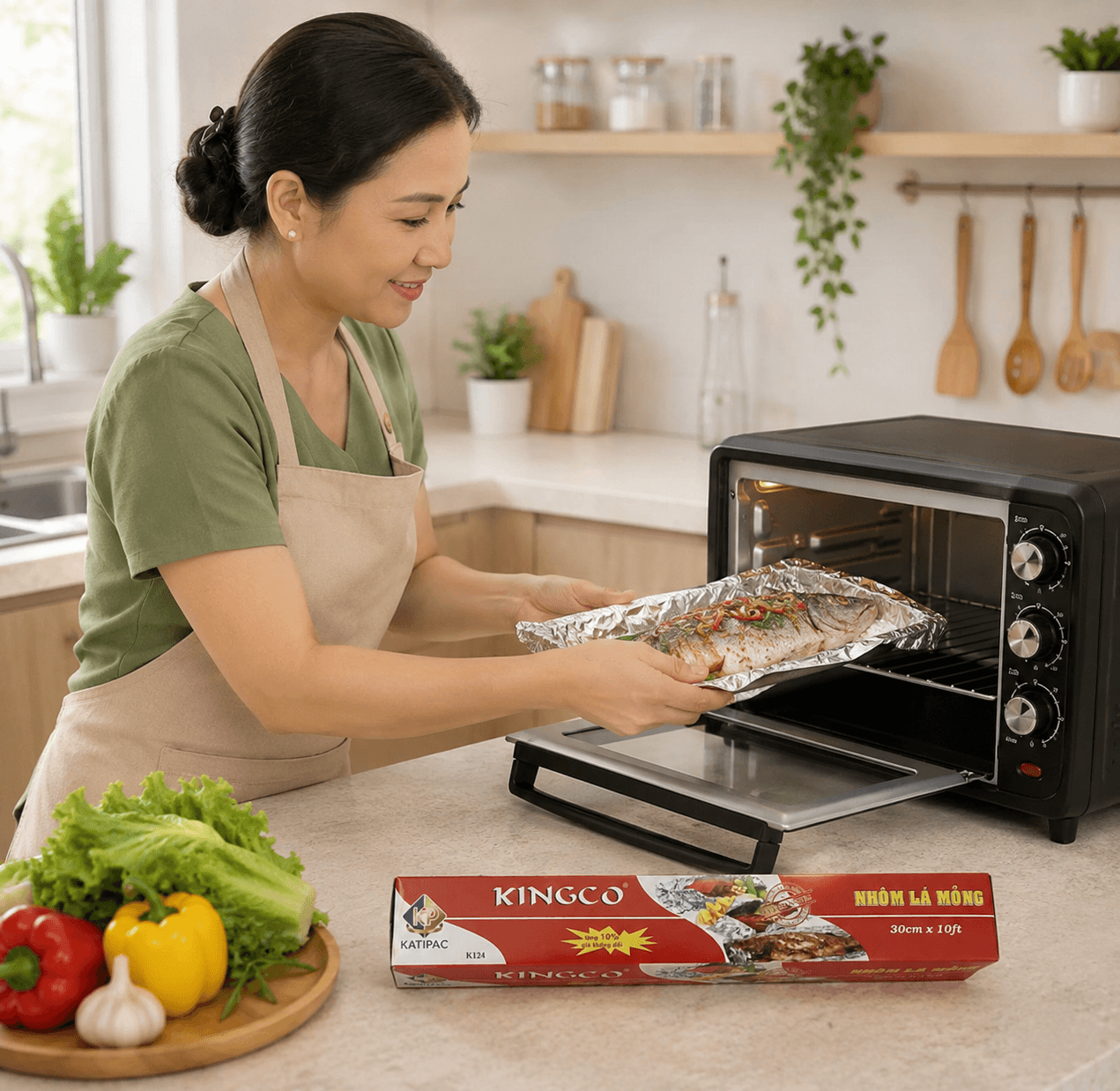 Nhôm Lá Mỏng KINGCO K124 - Giấy Bạc KINGCO K124 1 Nhôm Lá Mỏng KINGCO K124 - Giấy Bạc KINGCO K124