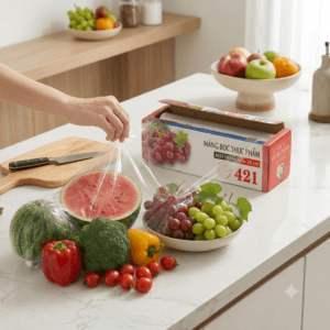 MÀNG BỌC THỰC PHẨM 421 BEST FRESH KATIPAC 6 Màng bọc thực phẩm 421 Best Fresh Katipac