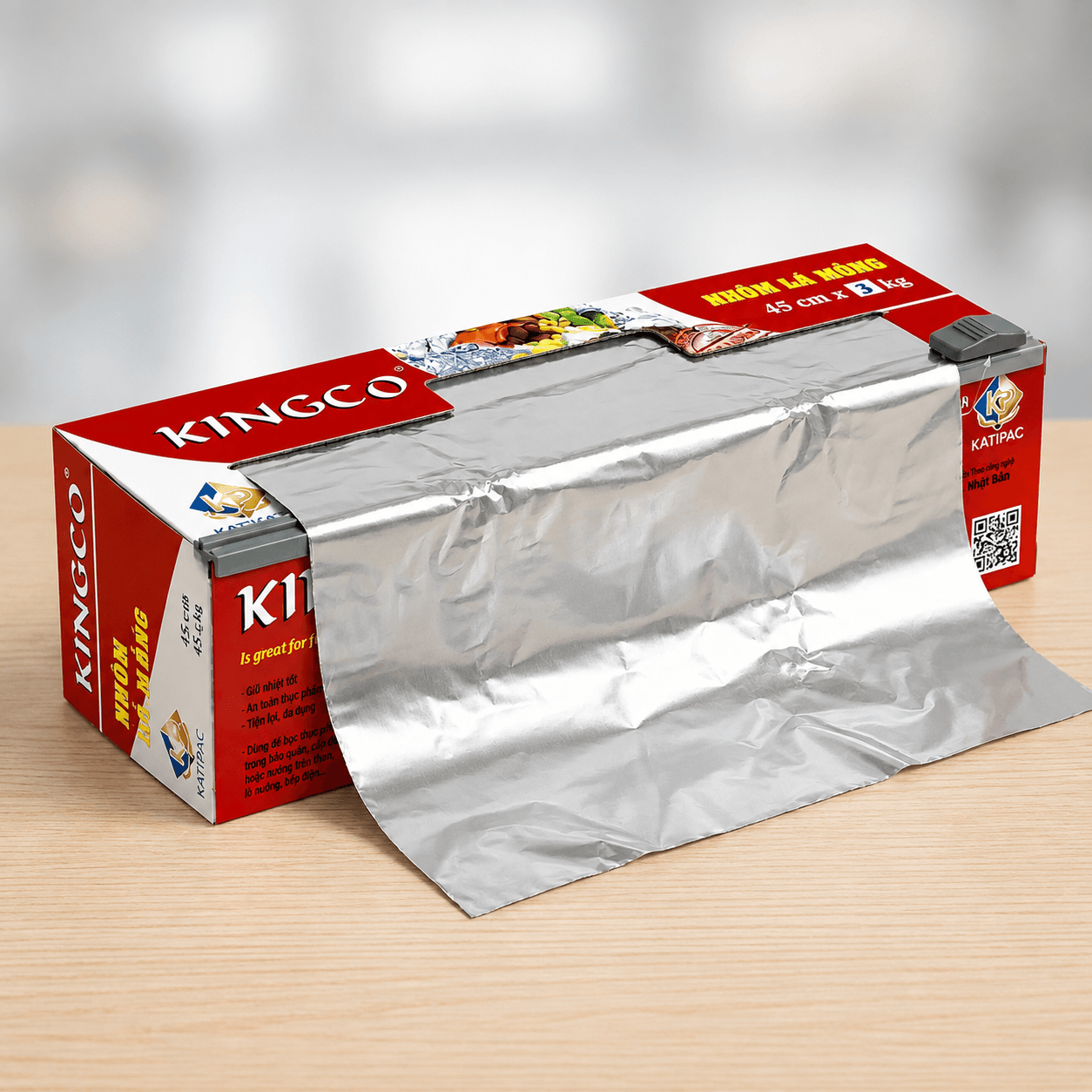 Giấy Bạc KINGCO K4503 - Nhôm lá mỏng KINGCO K4503 3 Nhôm lá mỏng KINGCO K4503