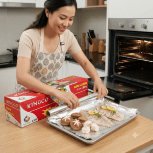 Nhôm Lá Mỏng KINGCO K4504 – Giấy bạc K4504 KINGCO