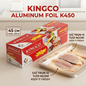 Nhôm Lá Mỏng KINGCO K4504 – Giấy bạc K4504 KINGCO