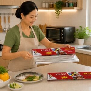Giấy Bạc KINGCO K4503 - Nhôm lá mỏng KINGCO K4503