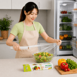 MÀNG BỌC THỰC PHẨM TÁO XANH