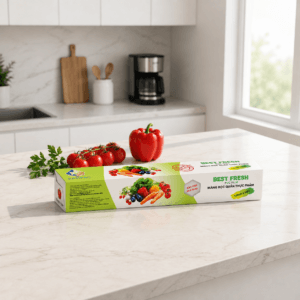 MÀNG BỌC THỰC PHẨM TÁO XANH 12"50FT BEST FRESH KATIPAC HỘP NHỎ 6 MÀNG BỌC THỰC PHẨM TÁO XANH
